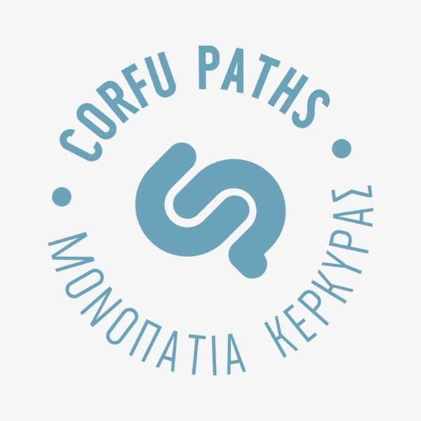 The logo of Corfu Paths