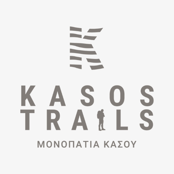 The logo of Kasos Trails