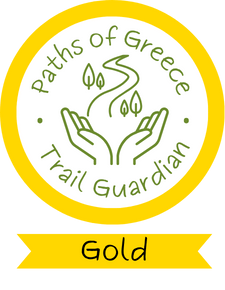 Trail Guardian logo Gold Trail Guardian Programme logo Gold